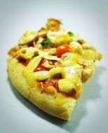 one slice of pizza