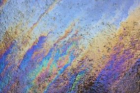 oil on the water texture