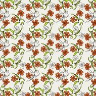 Background Flowers Orange Nature