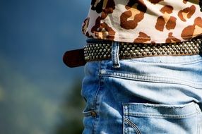 Clothing Belts Jeans