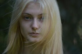 Young blonde Woman