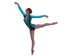 erotic dance of a beautiful woman