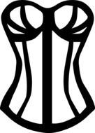 Ä°llustration of corset