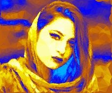 incredibly beautiful Girl Portrait drawing