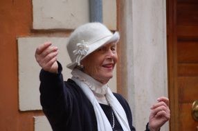 Elderly woman