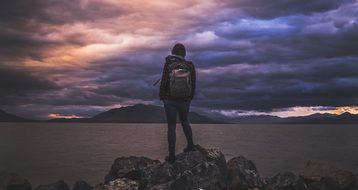 unusually beautiful Hiking Backpacker