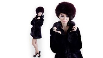 girl in furs