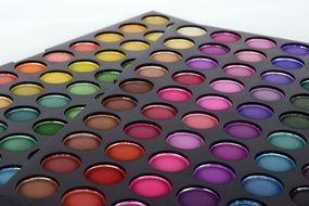 color palette of shadows