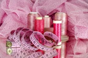 Pink Sewing
