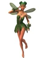 woman in fairy costume