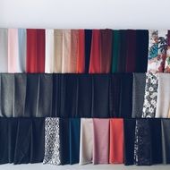 Colorful fabric clothing