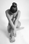 beautiful naked girl posing