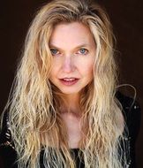 Portrait of blonde long haired Woman