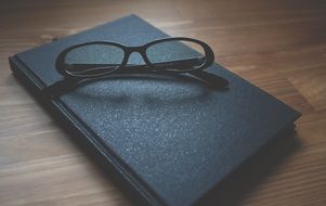 Glasses on Notebook