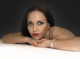 Picture of Wrist Watch and woman