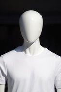 Male Mannequin in t-shirt