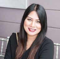 smiling asian adult woman