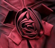 Satin Fabric Rose