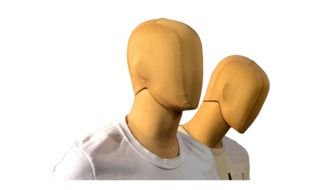 Heads Face Fashion Display