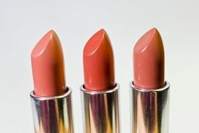 Pink lipsticks
