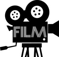 Camera Film Icon drawing