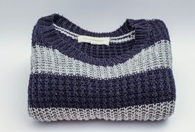 two-tone sweater