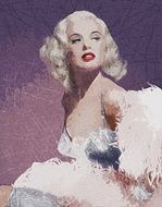 Mamie Van Doren Actress drawing