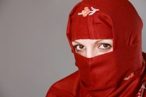 muslim woman eyes