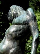 bronze woman sculpture