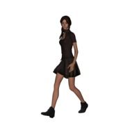 modern girl as graphic