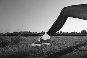 Human's legs
