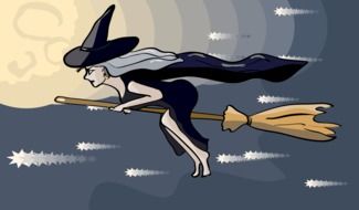 cartoon witch