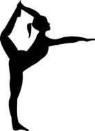 Exercise Yoga drawing