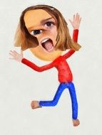 picture of a funny person
