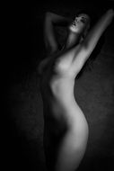erotic portrait of a young lady