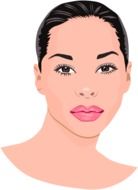 Asian Girl Portrait drawing