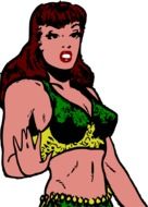 Bikini Girl drawing