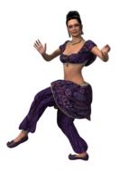 picture of dancing woman