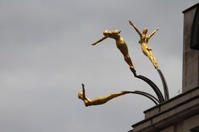 The Three Graces Bronze Statue