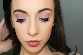 Girl with the make-up