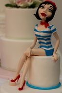 cute sailor girl figure