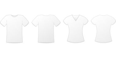 T-Shirt Mockup drawing