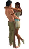 beautiful digital couple