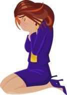 Cartoon Comic Crying as a drawing