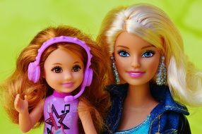doll mother with baby