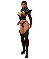 Amazon woman in bikini