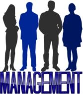 illustration of business management