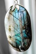 Shiny gemstone crystal