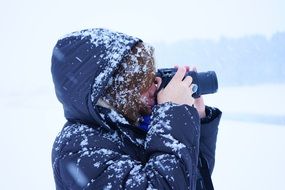 frosty photographer