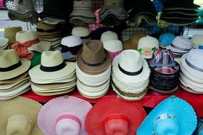 stall with headwear